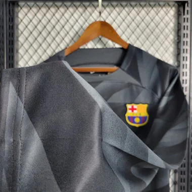 23-24 Barcelona Black Goalkeeper long sleeve