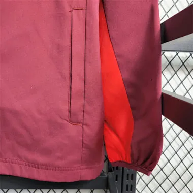 23-24 Barcelona Windbreaker Red