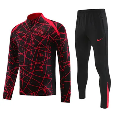 25-26 Atletico Madrid Training Kits Tracksuits Sweatshirt Cheap Football Jersey Wholesale Yupoo