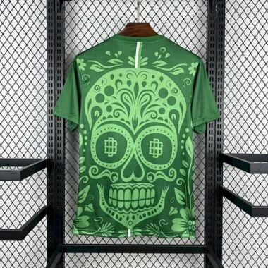 25-26 Real Betis Pre-Match Día de Muertos Kit S-4XL Cheap Football Jersey Wholesale Yupoo