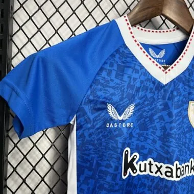 24-25 Athletic Bilbao Away Kid Kits Youth Apparels