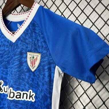 24-25 Athletic Bilbao Away Kid Kits Youth Apparels