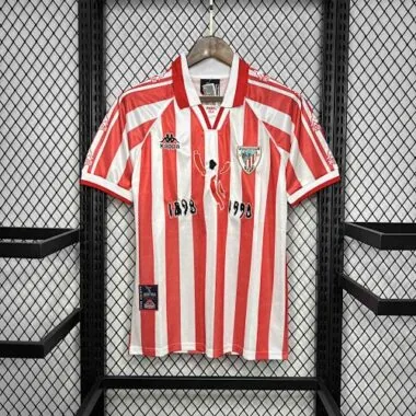 97-98 Athletic Bilbao Home Retro Kit Football Apparel