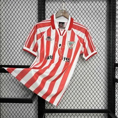 97-98 Athletic Bilbao Home Retro Kit Football Apparel