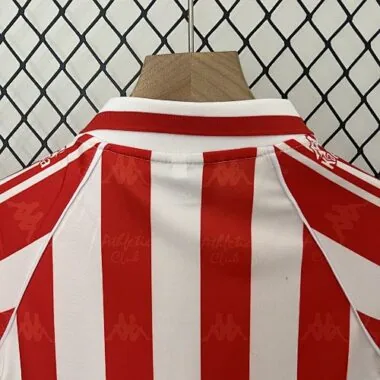 95-57 Athletic Bilbao Home Retro Kid Kits Youth Apparels