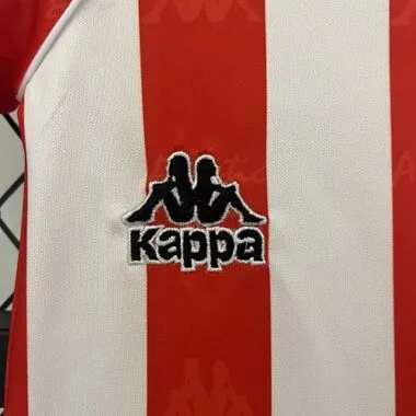 95-57 Athletic Bilbao Home Retro Kid Kits Youth Apparels