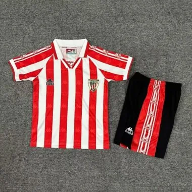95-97 Bilbao Home Retro Kid Kits Children Sets
