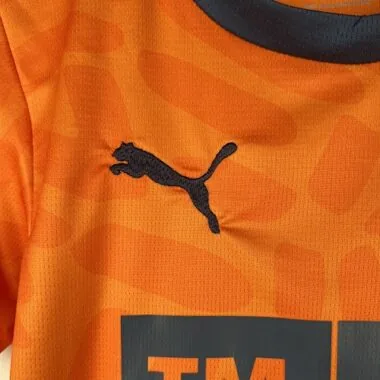23-24 kids Valencia third away size 16-28 football t-shirt
