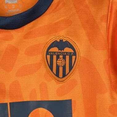 23-24 kids Valencia third away size 16-28 football t-shirt