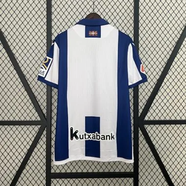 24-25 Real Sociedad Home Kit Football Apparels