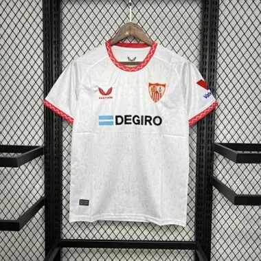 24-25 Sevilla FC Home Kit Soccer Unifrom