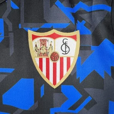 23-24 kids Sevilla third away size 16-28 football t-shirt