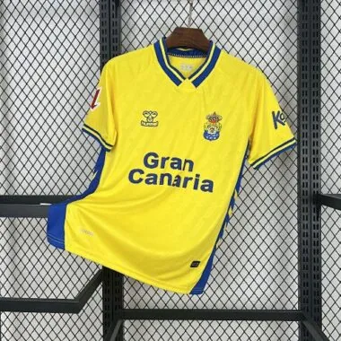 25-26 Las Palmas Home Kit Soccer Uniform Cheap Football Jersey Wholesale Yupoo
