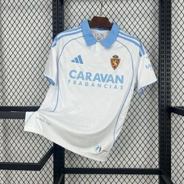 25-26 Zaragoza Home Kit S-2XL Cheap Football Jersey Wholesale Yupoo