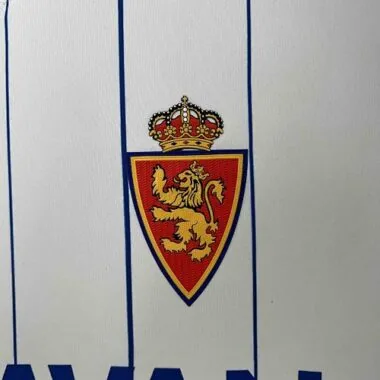 24-25 Zaragoza Home Kit Football Uniforms