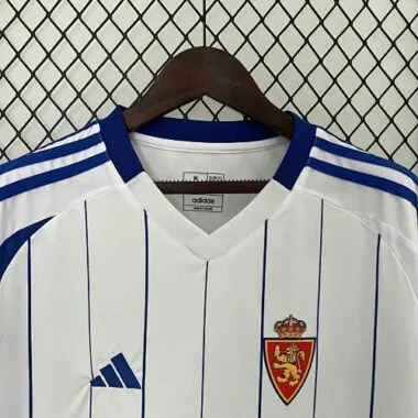 24-25 Zaragoza Home Kit Football Uniforms