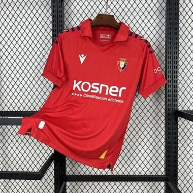 25-26 Osasuna Home Kit S-2XL Cheap Football Jersey Wholesale Yupoo