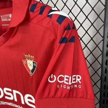 25-26 Osasuna Home Kit S-2XL Cheap Football Jersey Wholesale Yupoo