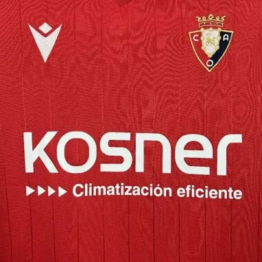 25-26 Osasuna Home Kit S-2XL Cheap Football Jersey Wholesale Yupoo