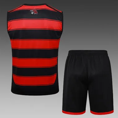 25-26 Equipaciones de entrenamiento sin mangas del Flamengo, chándales, camisetas de fútbol baratas, venta al por mayor en Yupoo