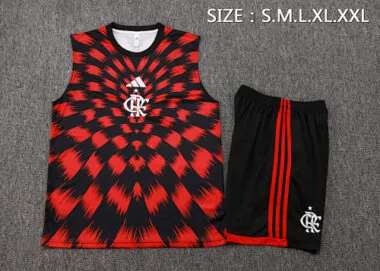 2025/26 Flamengo Sleeveless Training Kits Tracksuits