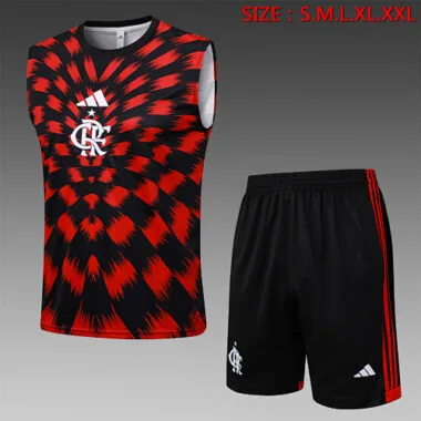 2025/26 Flamengo Sleeveless Training Kits Tracksuits