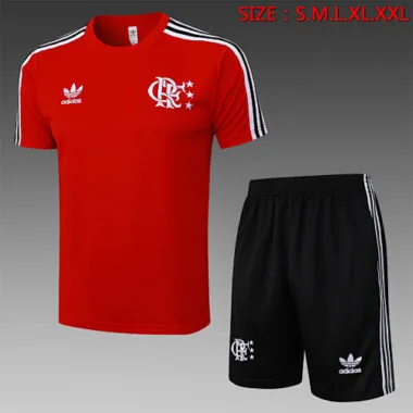 25-26 Flamengo Training Kits Tracksuits Cheap Football Jersey Wholesale Yupoo