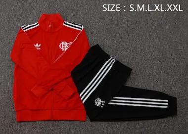 25-26 Flamengo Training Kits Jacket Tracksuits Cheap Football Jersey Wholesale Yupoo