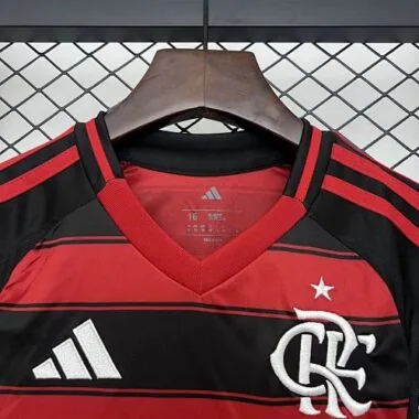 2025 Kids Long sleeves Flamengo Home 16-28