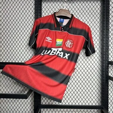 Camiseta retro del Flamengo de la temporada 97-98 (equipo local)