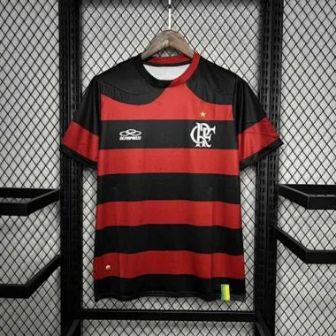 09-10 Flamengo Home Retro Kit Vintage Shirt