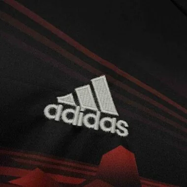 Maglia vintage 13-14 del Flamengo, divisa retro nera