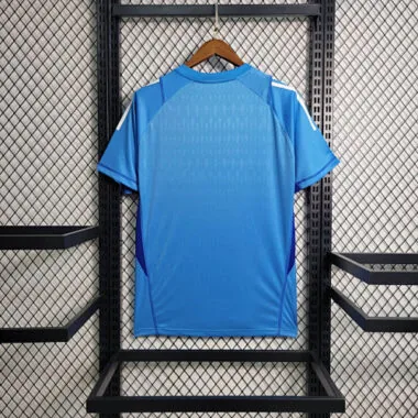 23-24 Flamengo Goalkeeper Blue S-4XL Cheap Soccer Jerseys