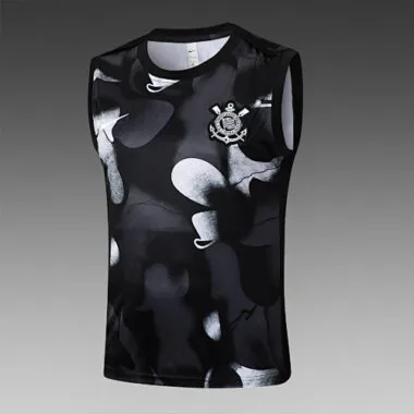 25-26 Corinthians Sleeveless Training Kits Tracksuits Cheap Football Jersey Wholesale Yupoo