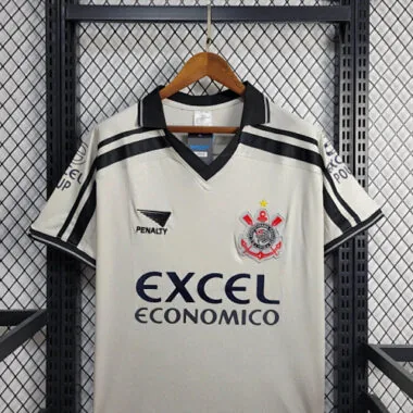 97-98 Corinthians Home Retro Kit Vintage Shirt Football AAAAJersey Supplier