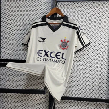 97-98 Corinthians Home Retro Kit Vintage Shirt Football AAAAJersey Supplier