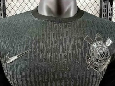 24-25 Corinthians Away Long Sleeve Kit Player Version Shirt
