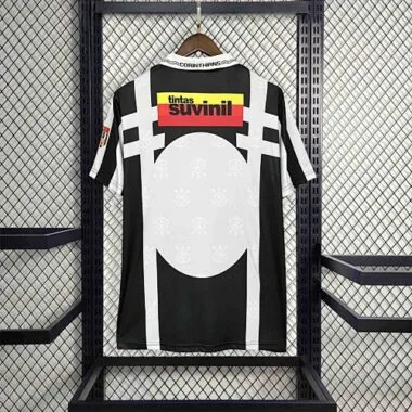 Equipamento Retro de Futebol dos Corinthians para Jogos Fora de Casa de 95-96 AAAAJersey Yupoo
