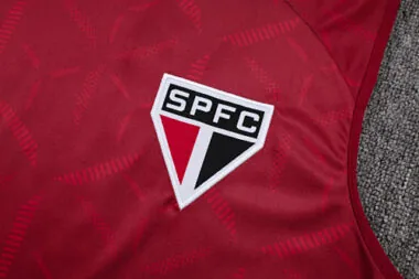 25-26 Sao Paulo Sleeveless Training Kits Tracksuits Cheap Jersey Wholesale Yupoo