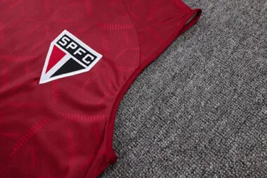 25-26 Sao Paulo Sleeveless Training Kits Tracksuits Cheap Jersey Wholesale Yupoo