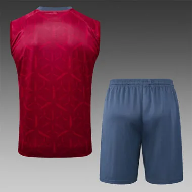 25-26 Sao Paulo Sleeveless Training Kits Tracksuits Cheap Jersey Wholesale Yupoo