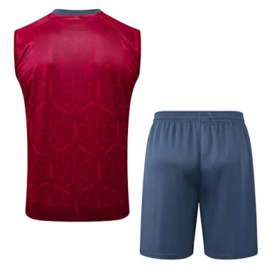 25-26 Sao Paulo Sleeveless Training Kits Tracksuits Cheap Jersey Wholesale Yupoo