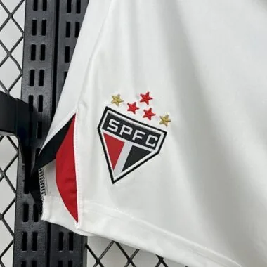 25-26 Pantalones cortos de entrenamiento de São Paulo, tallas S-XXL
