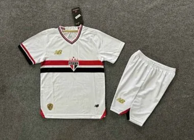 25-26 Kids Sao Paulo Home Kit 16-28 Without Sponsor