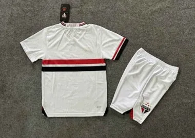 25-26 Kids Sao Paulo Home Kit 16-28 Without Sponsor