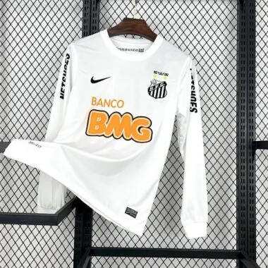 2012-13 Retro Long Sleeves Santos Home
