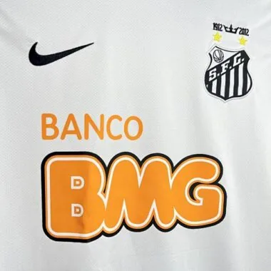 2012-13 Retro Long Sleeves Santos Home