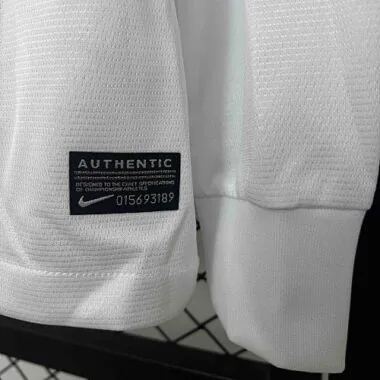 Maglia da casa Santos 2011-12 in stile retrò a maniche lunghe, taglie S-XXL