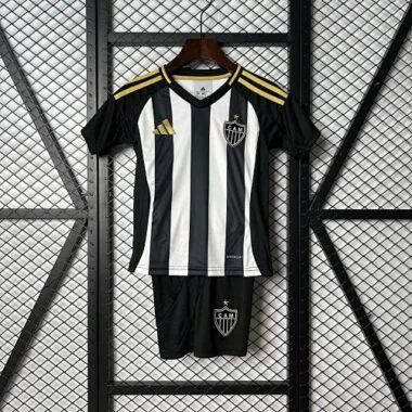 2025 Kids Mineiro Home Kit Cheap Football Jersey Wholesale Yupoo