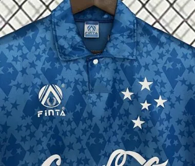 93-94 Cruzeiro Home S-XXL football t-shirt